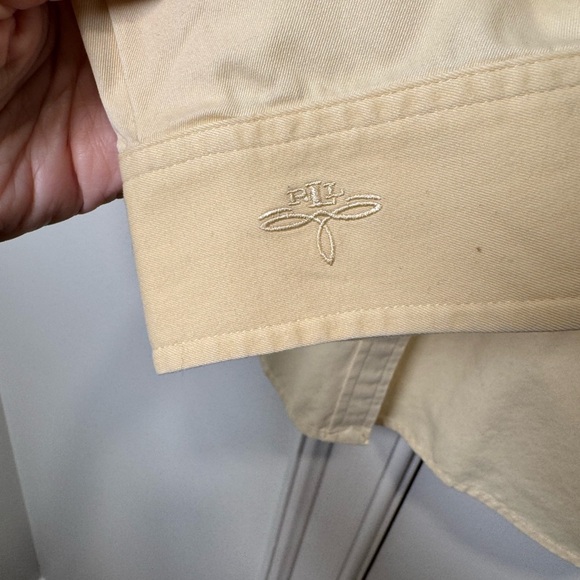 Ralph Lauren vintage Cream Button Down Shirt - Picture 4 of 6